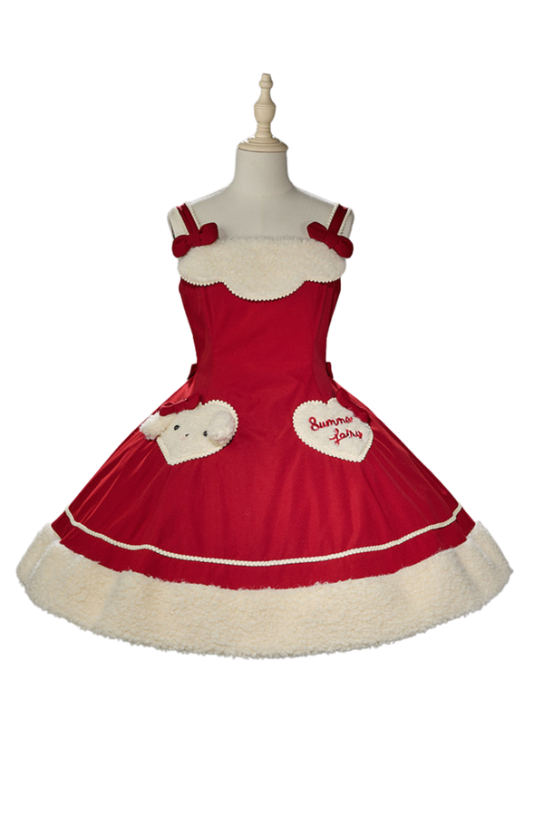 Ribbon Cut-Out Lolita Dress