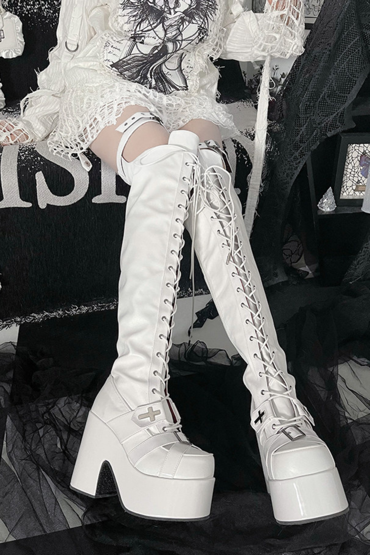 Subculture Gothic Night Boots