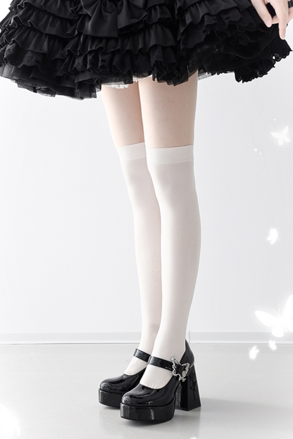 Floating Dreamland Platform Block Heels