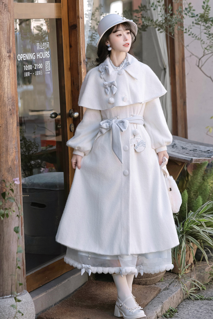 Clear Sky Lolita Mantel + Oberteile + Rock