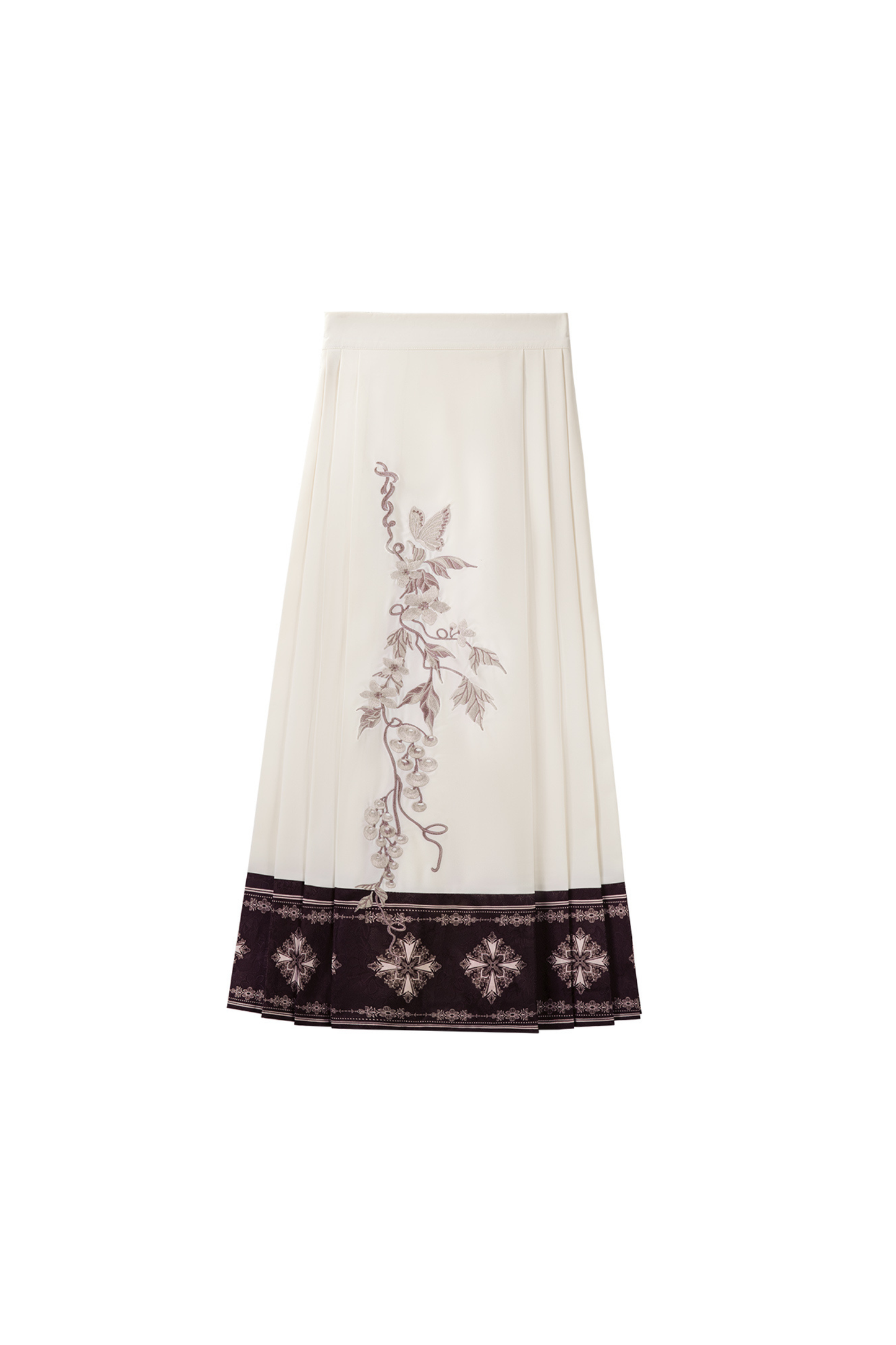 レトロチェックトップス＋スカート