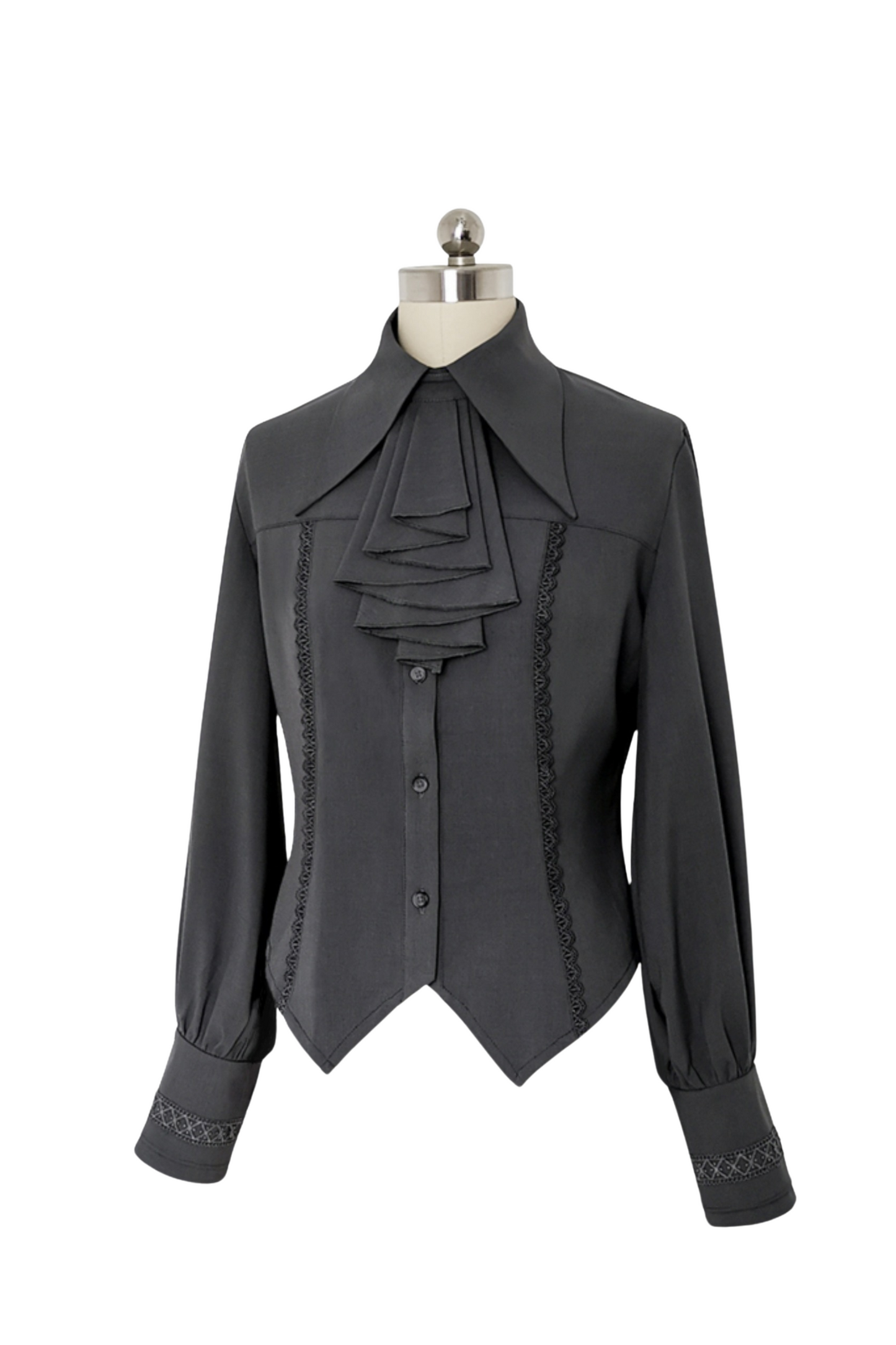 レトロロリータラムスリーブシャツ