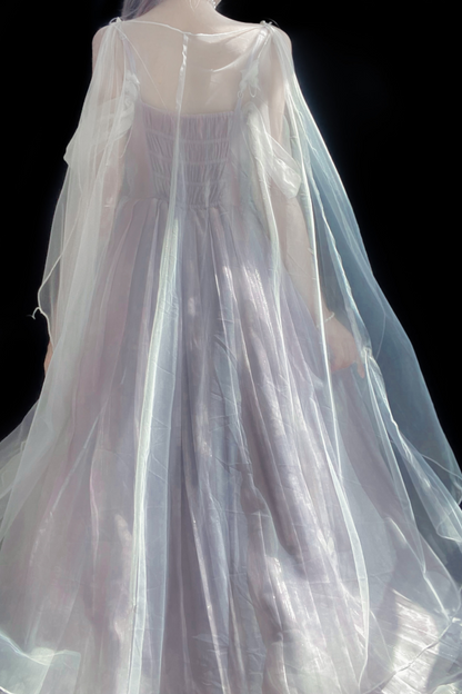 [Reservations] Sweet is Elegant Girly Dress + Shawl + Necklace