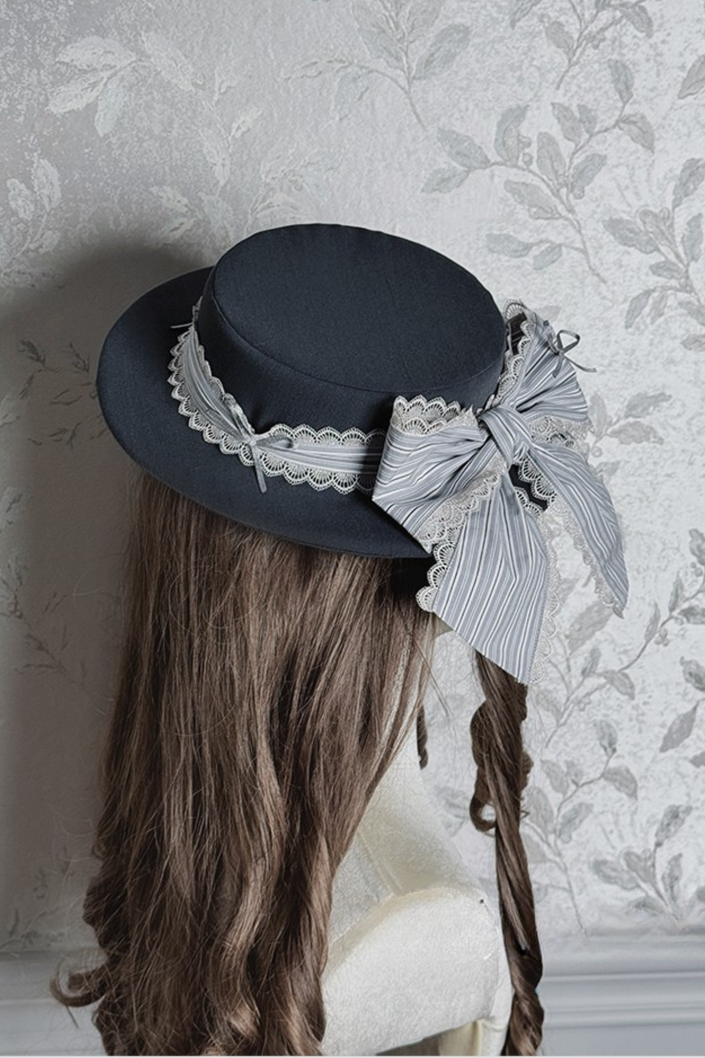 【12月23日予約締切】ビクトリアデュークエレガントクラシックリボンハット＋アクセサリー