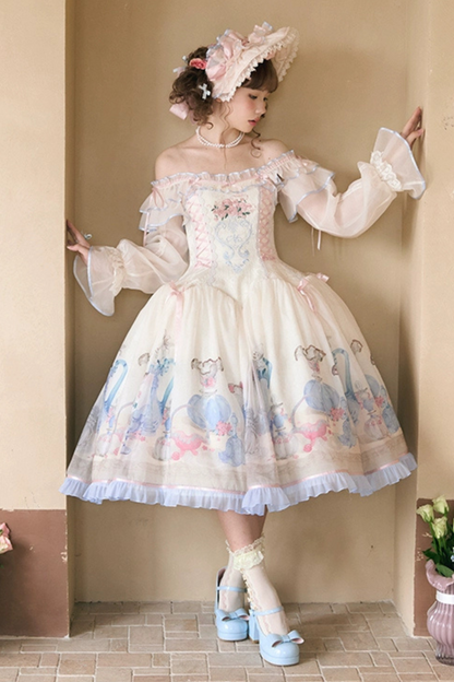 Pure fantasy cabinet dress + jumper skirt + apron