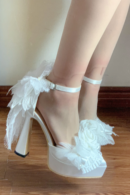 ブライダルゴージャスロリータヒール