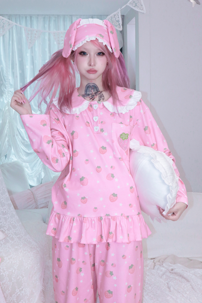 ストロベリースターパジャマ