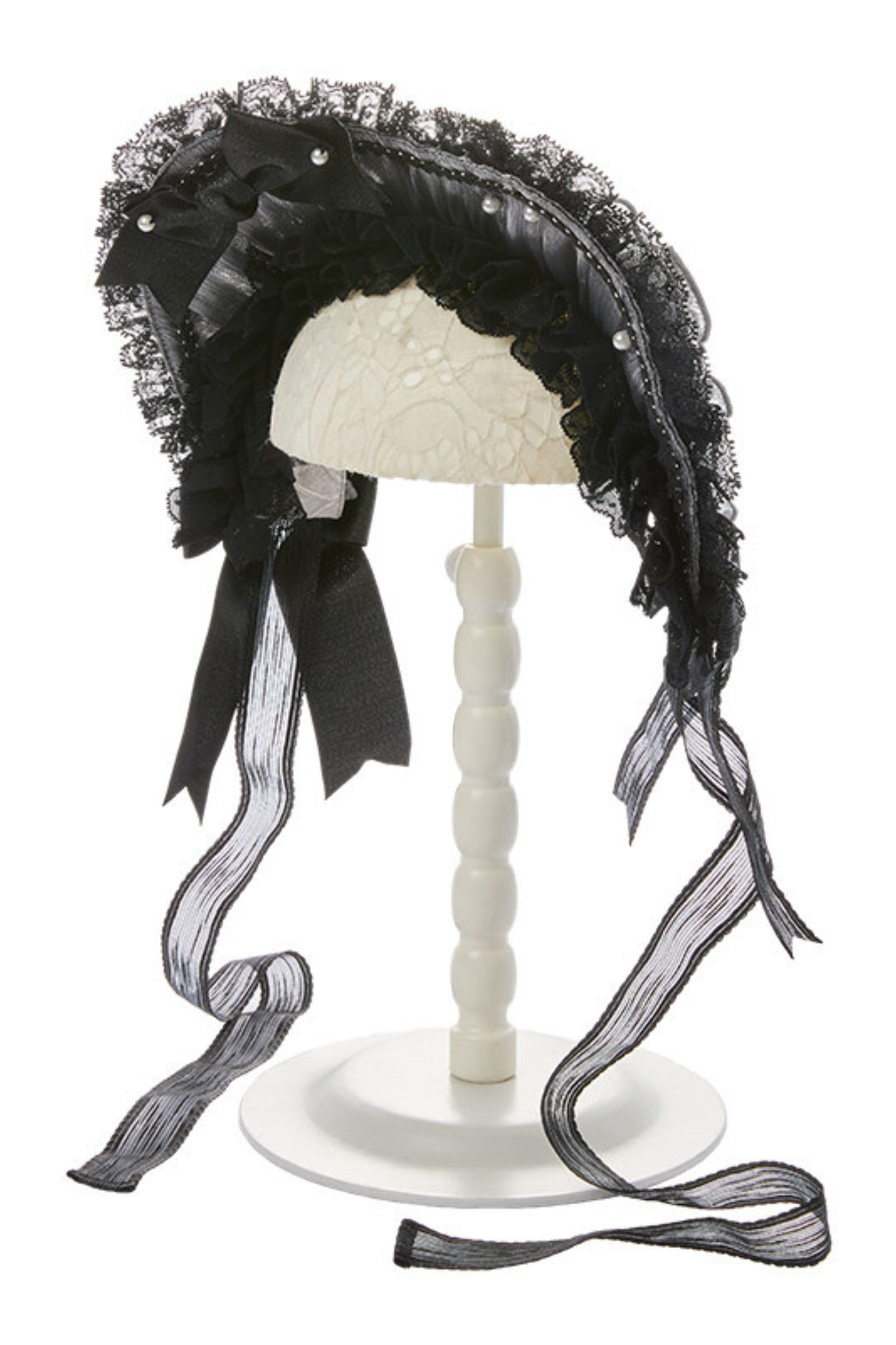 【2月28日予約締切】ダークシルバーレースロリータドレス+BNT+ネックアクセサリー