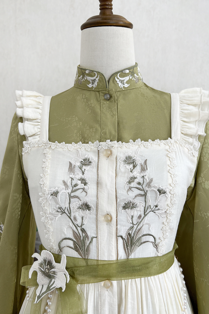 【予約商品】レトロチャイナエレガントロリータドレス+トップス