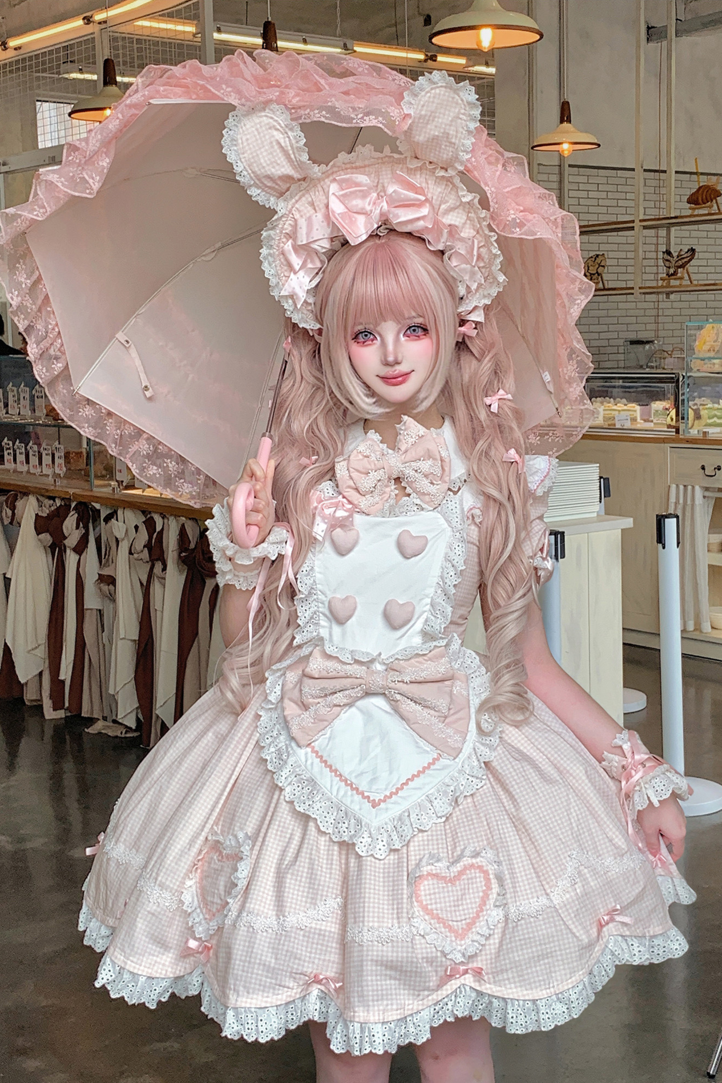 キュートシュガーメイドロリータドレス