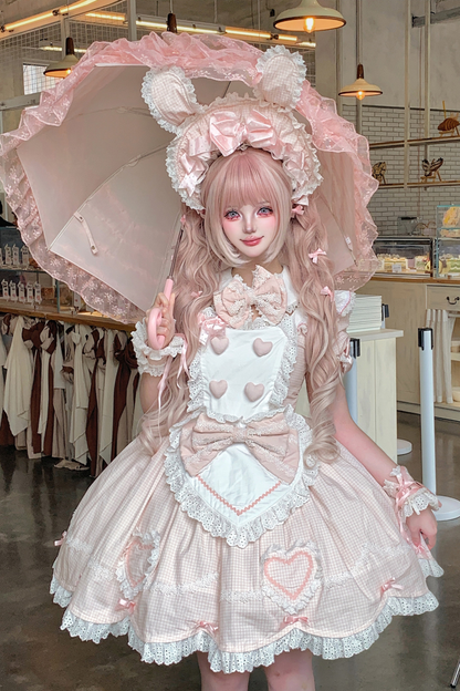 キュートシュガーメイドロリータドレス