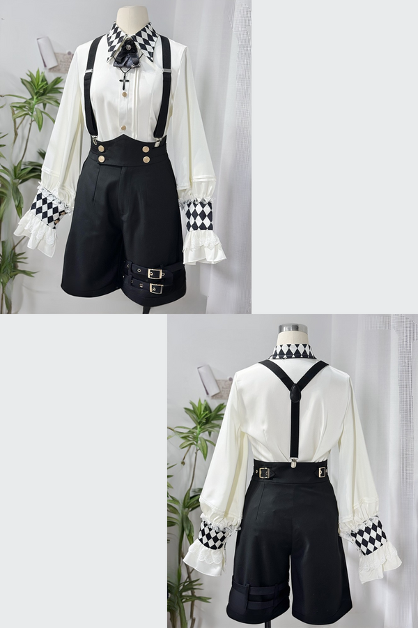 ファンタジーパラダイスプリンスコーデケープスーツセットアップ