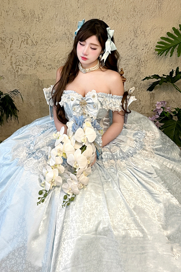 Off-Shoulder Sweet Kula Lolita Dress