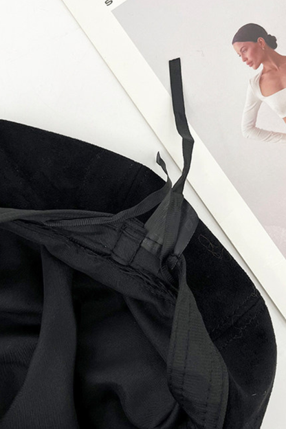 Retro Suede Cat Ear Beret