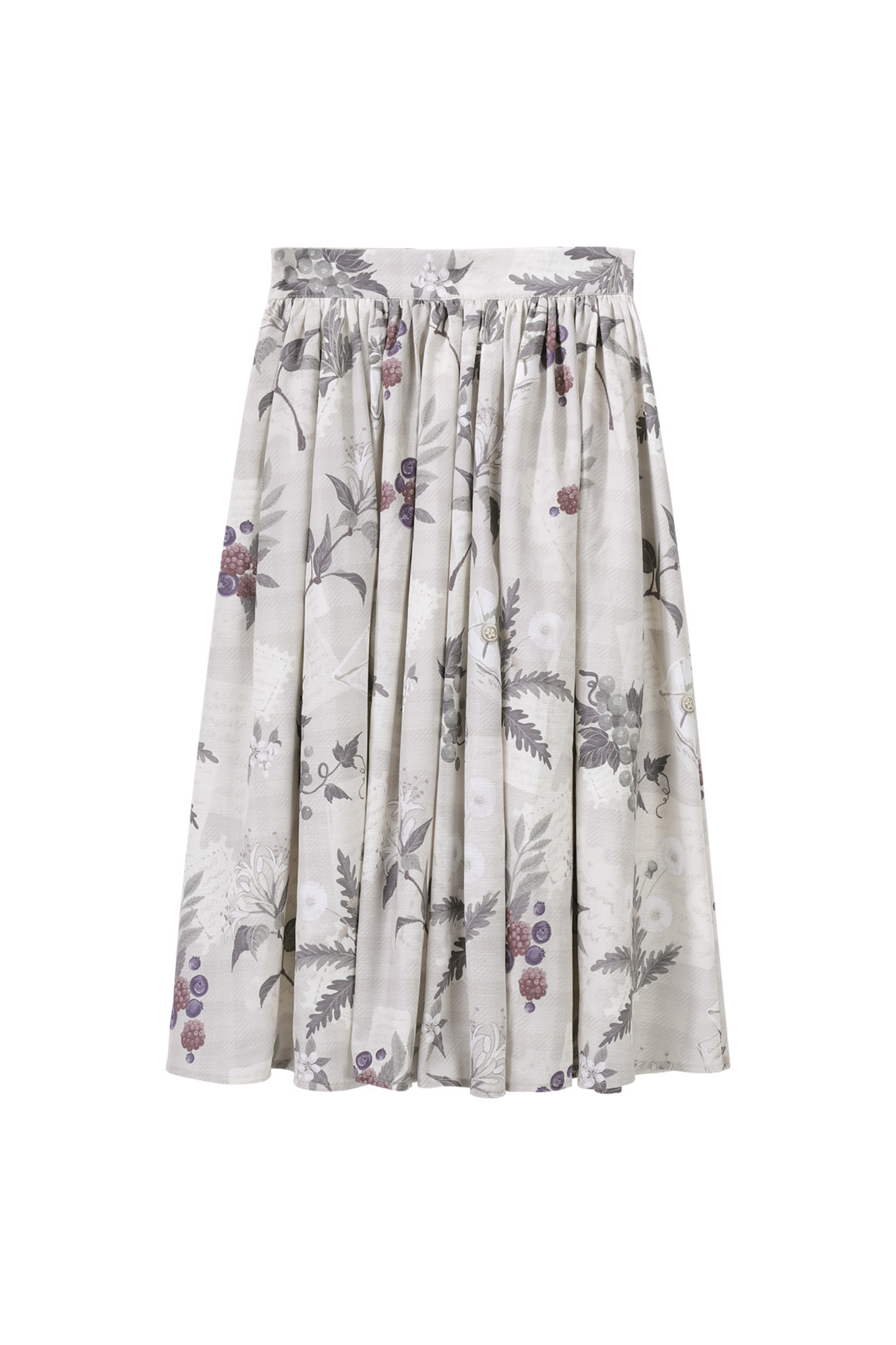 レトロロングコート+スカート+シャツ+ベスト