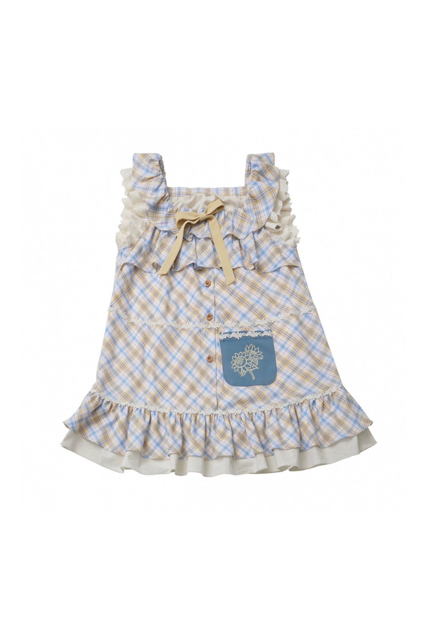 Sunflower Dream Girl Dress + Vest + Shirt + Pants