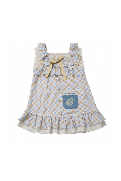 Sunflower Dream Girl Dress + Vest + Shirt + Pants