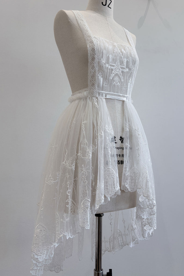 [Pre-order Deadline: April 19] Lace Sheer Apron