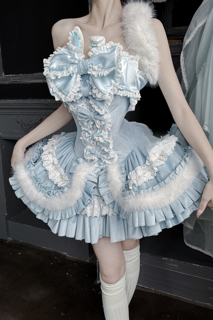 Swan Haute Couture Lolita Dress Set