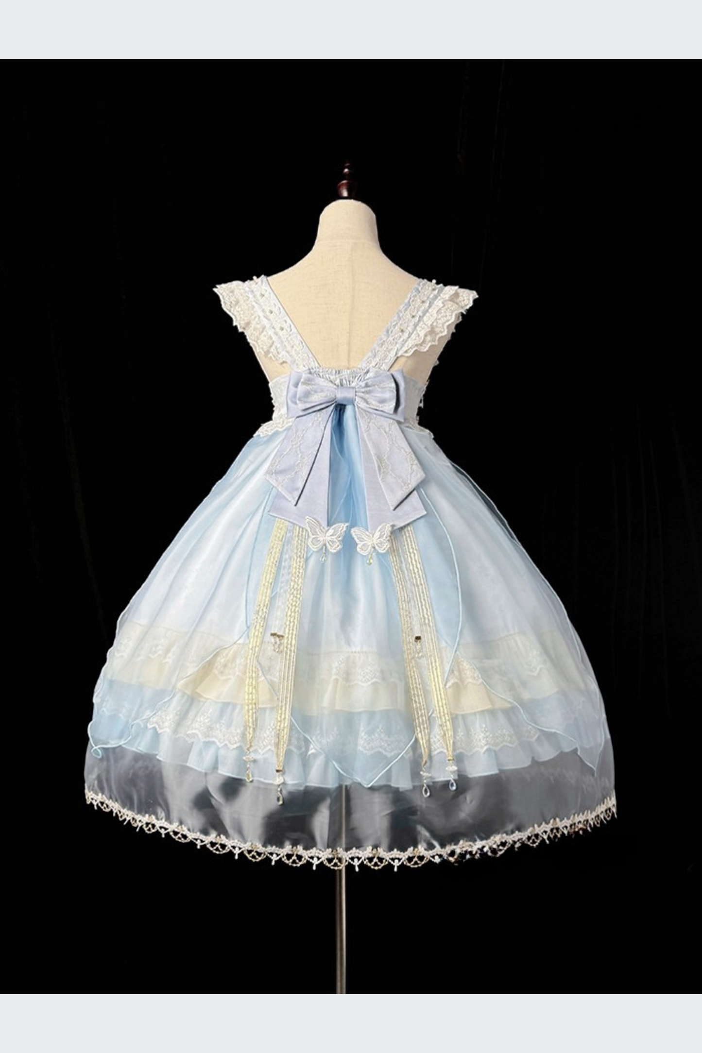 Fairy Floral China Tulle Ribbon Dress