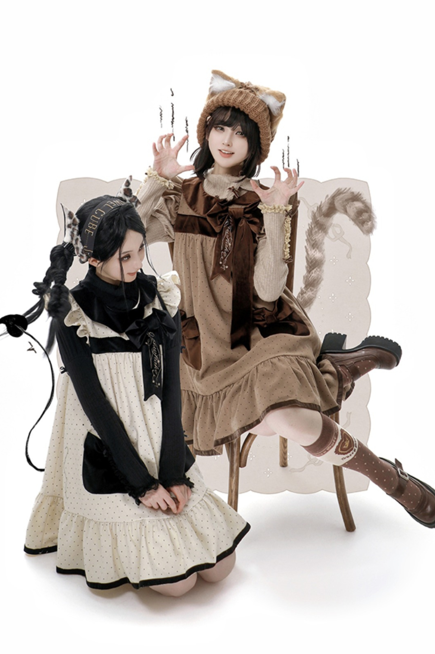 エーデルワイスフライスリーブドレス