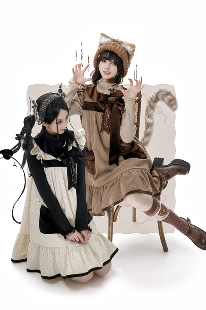 エーデルワイスフライスリーブドレス