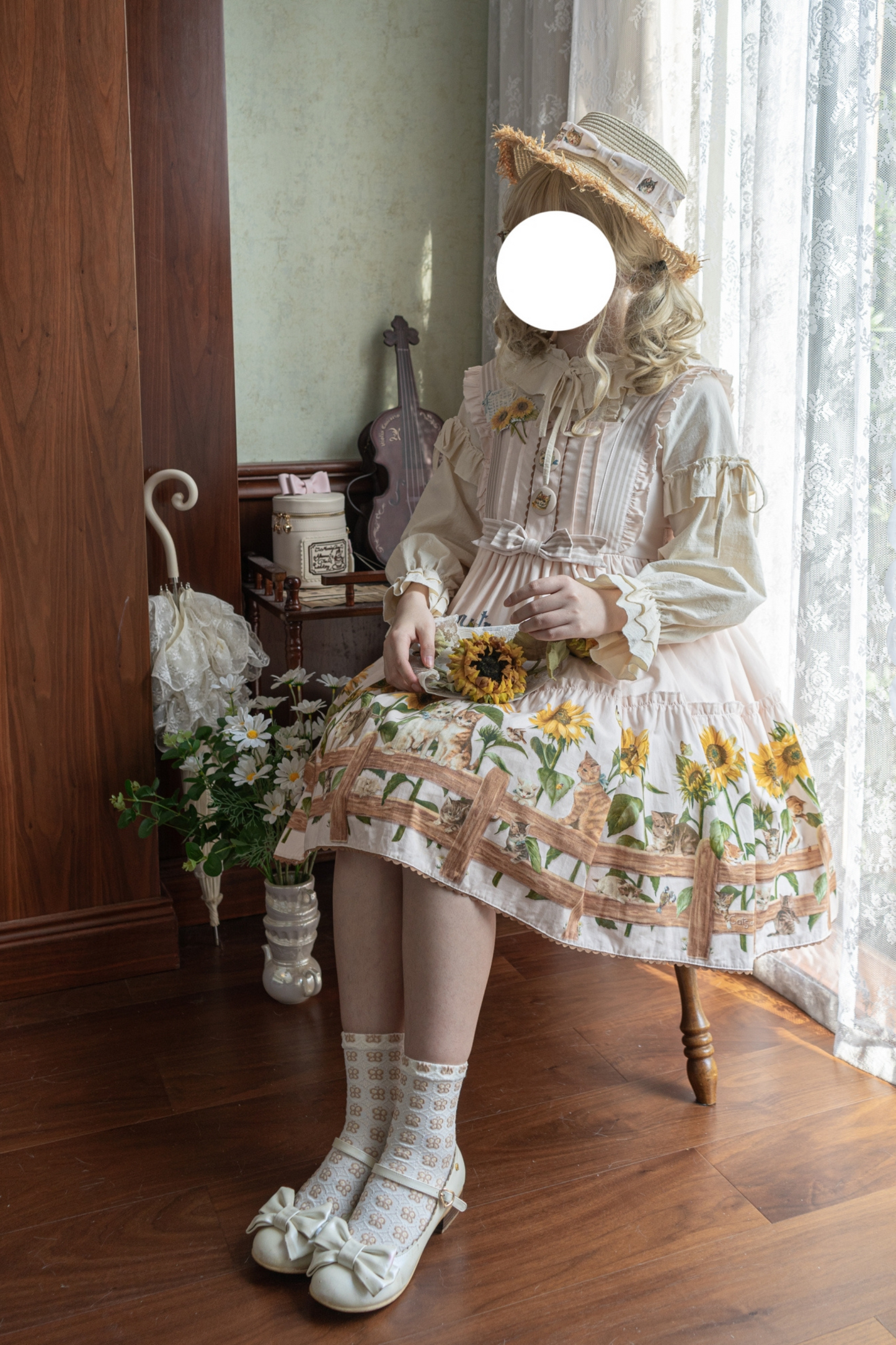 ひまわりドロップロリータセット