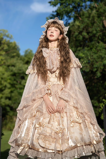 【4月3日予約締切】ギルデッドファンタジーロリータドレス+ジャンパースカート