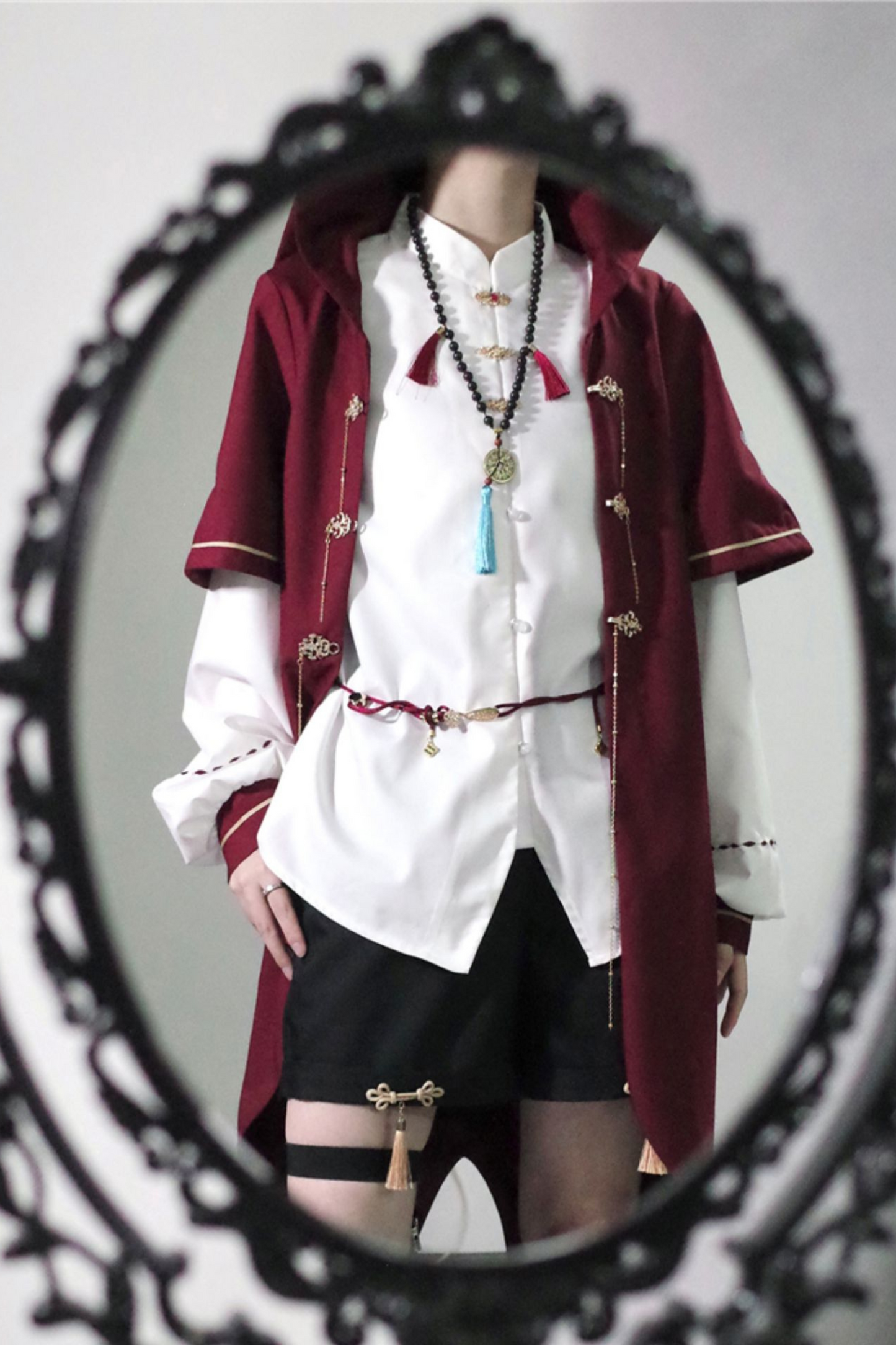 バニーフードプリンスアウター+シャツ+ショートパンツ