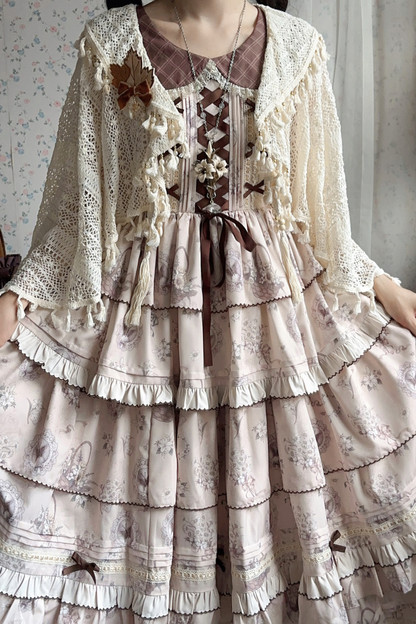 ブニングタイムエレガントロリータドレス+ドールカーディガン