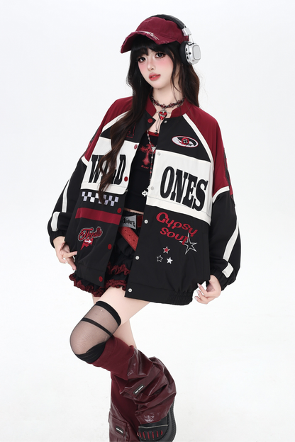 Street Retro American Bike Jacket