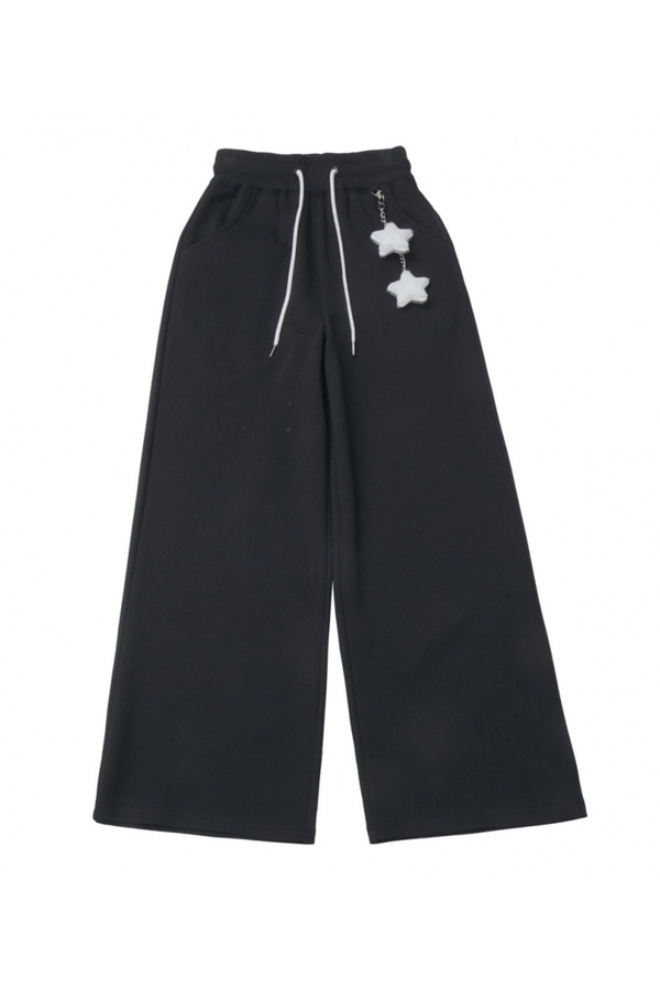 ワイドレッグスターペンダントパンツ