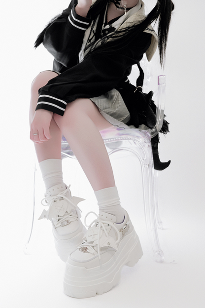 Sweet Cool Muffin Punk Platform Shoes