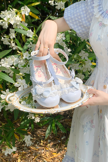 レースリボンロリータシューズ