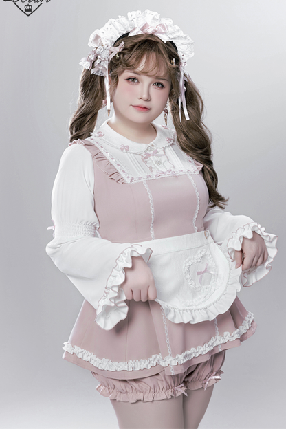 Sweet Maid Top + Panties + Apron