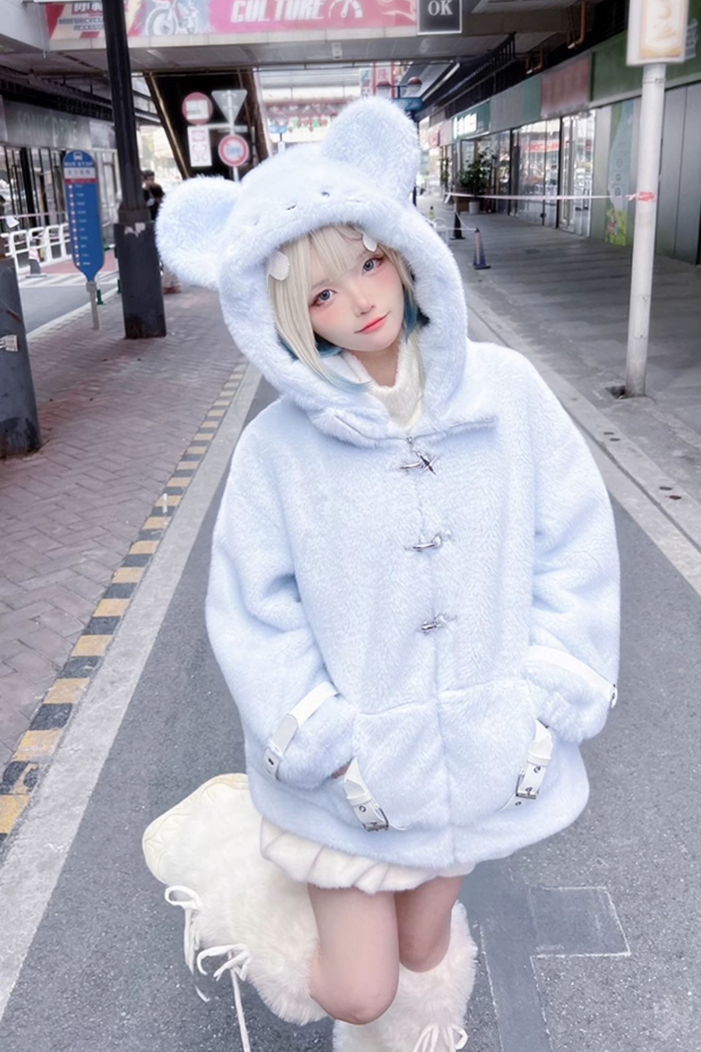 ラットマウススタースーパーキュートファーコート