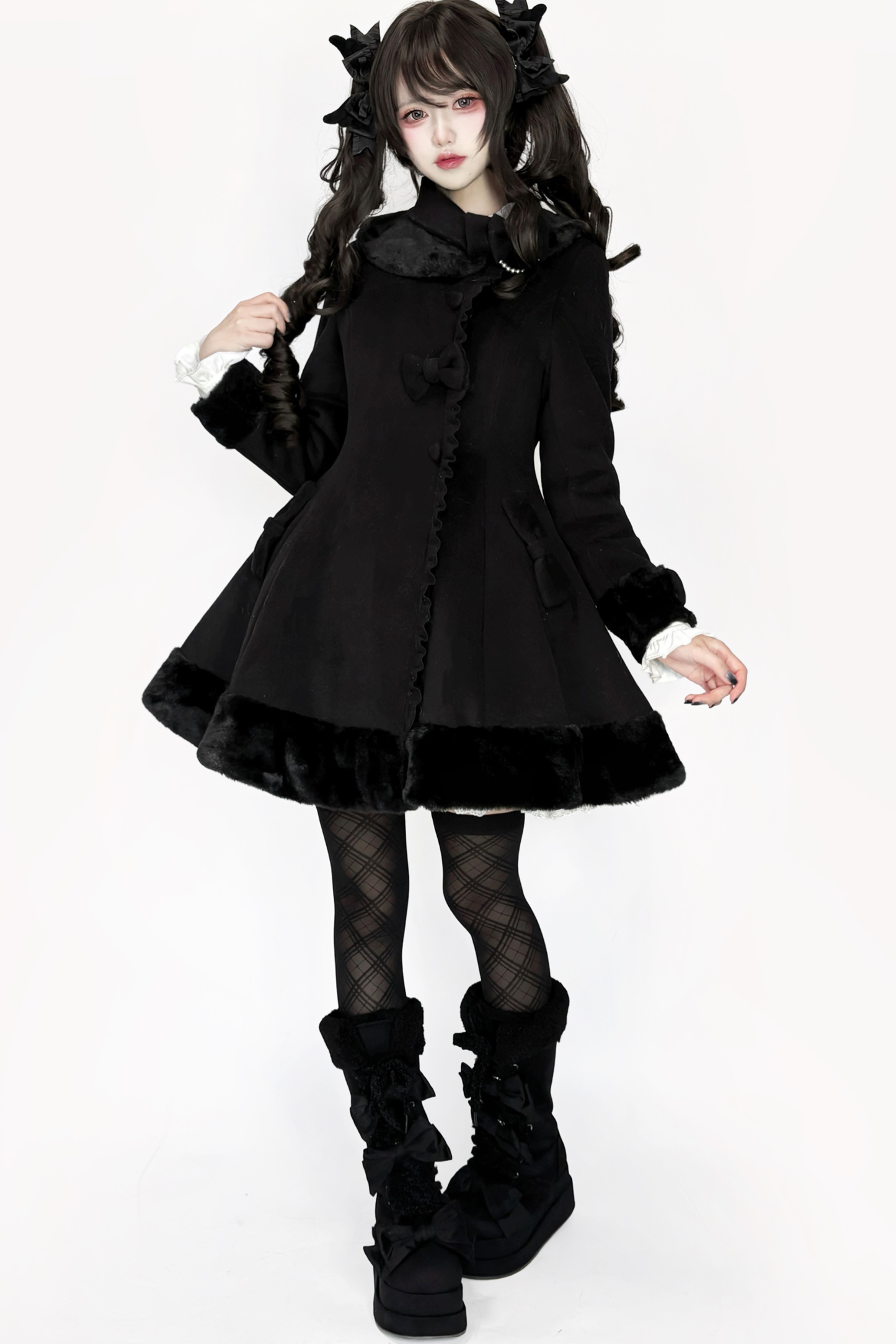 ロリータフレアキュートコート