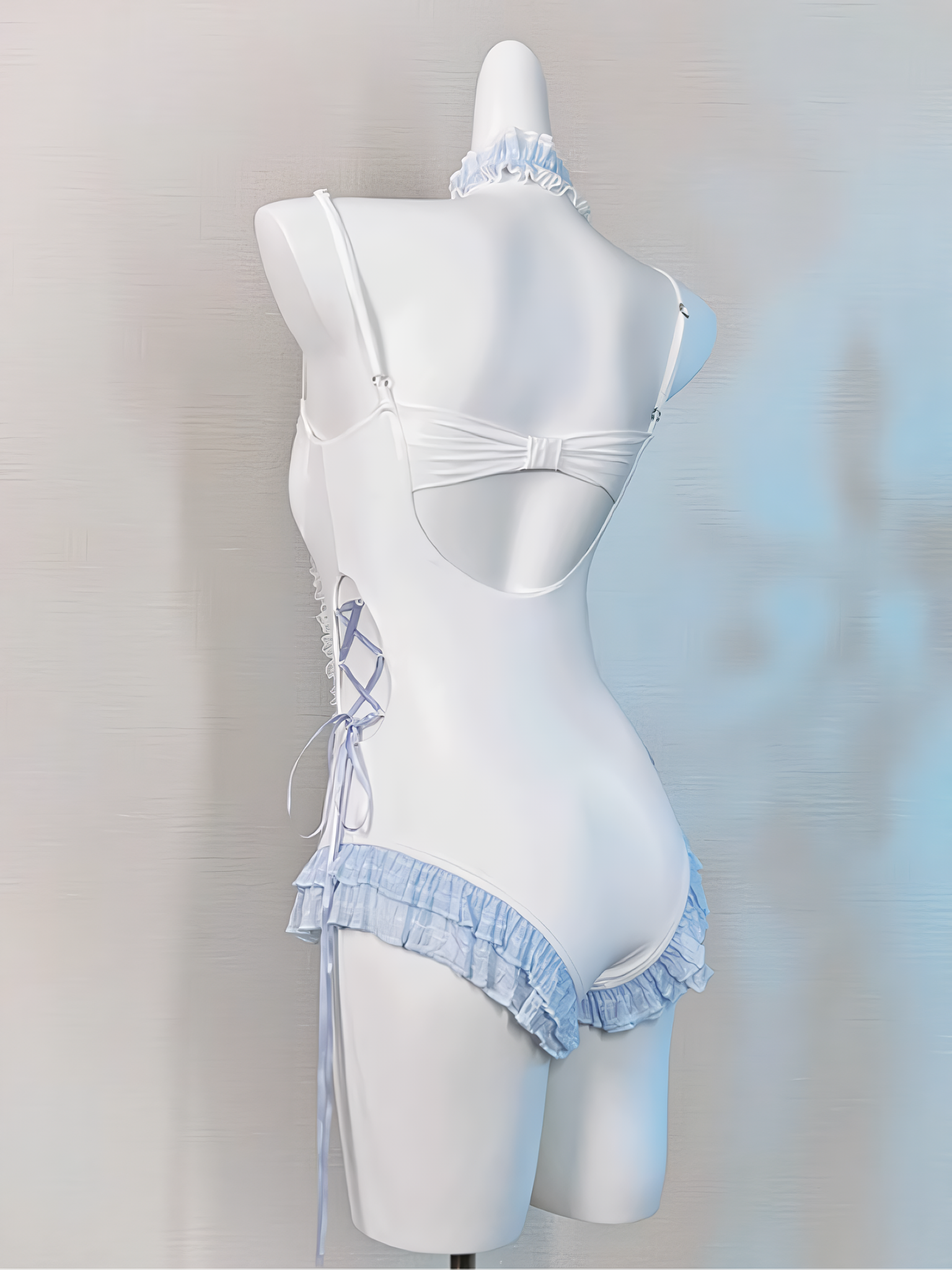 数量限定】レースアップビッグリボンフェアリースイムウェア 数量限定】レースアップビッグリボンフェアリースイムウェア