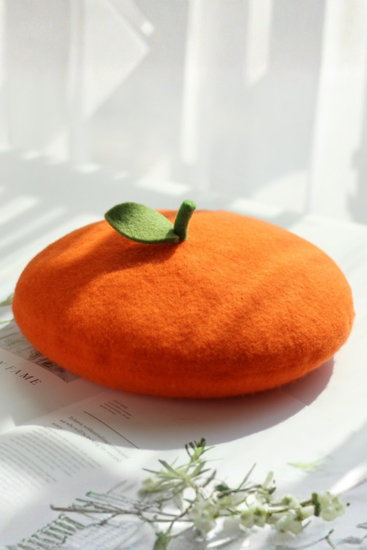 Fruit Felt Beret
