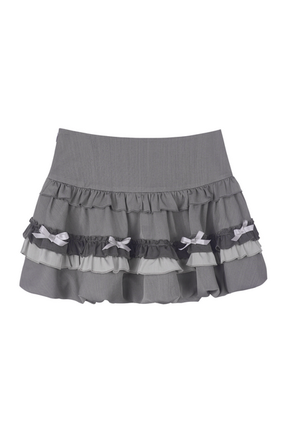 スイートクールリボンバルーンスカート(インナーパンツ付き)