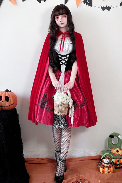 Little Red Riding Hood Halloween Dress