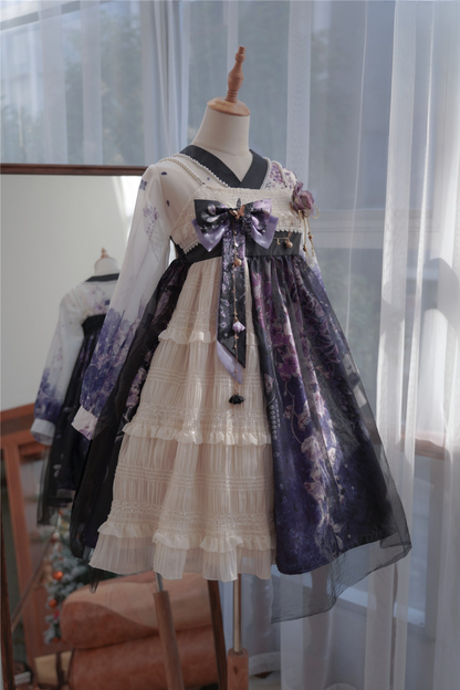 星空の夜魔法ロリータセット