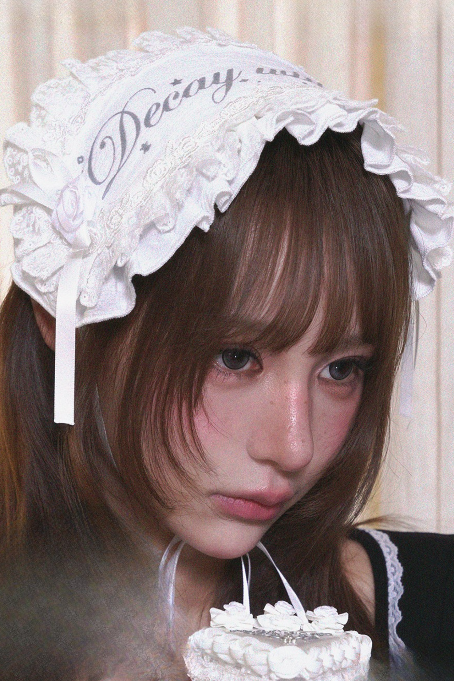 Silver Glitter Print Headband