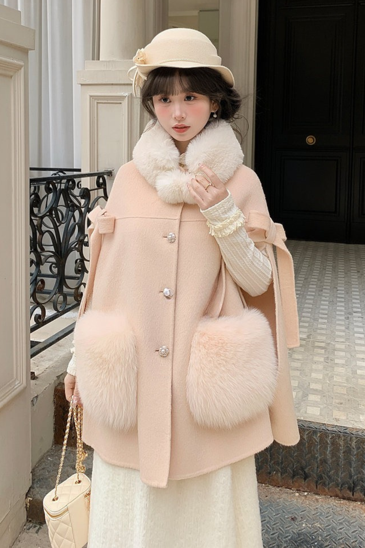 リボンスリーブスイートコート