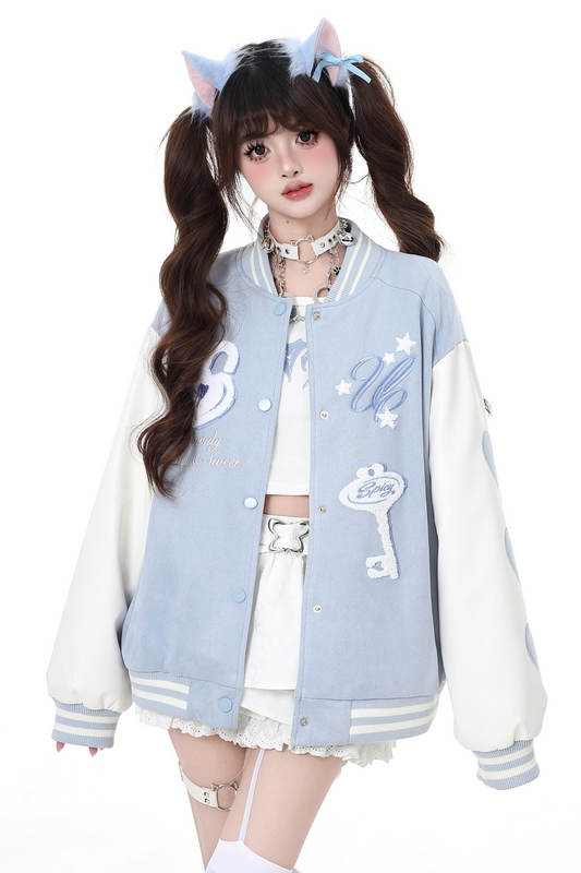 Candy sweet oversized jacket