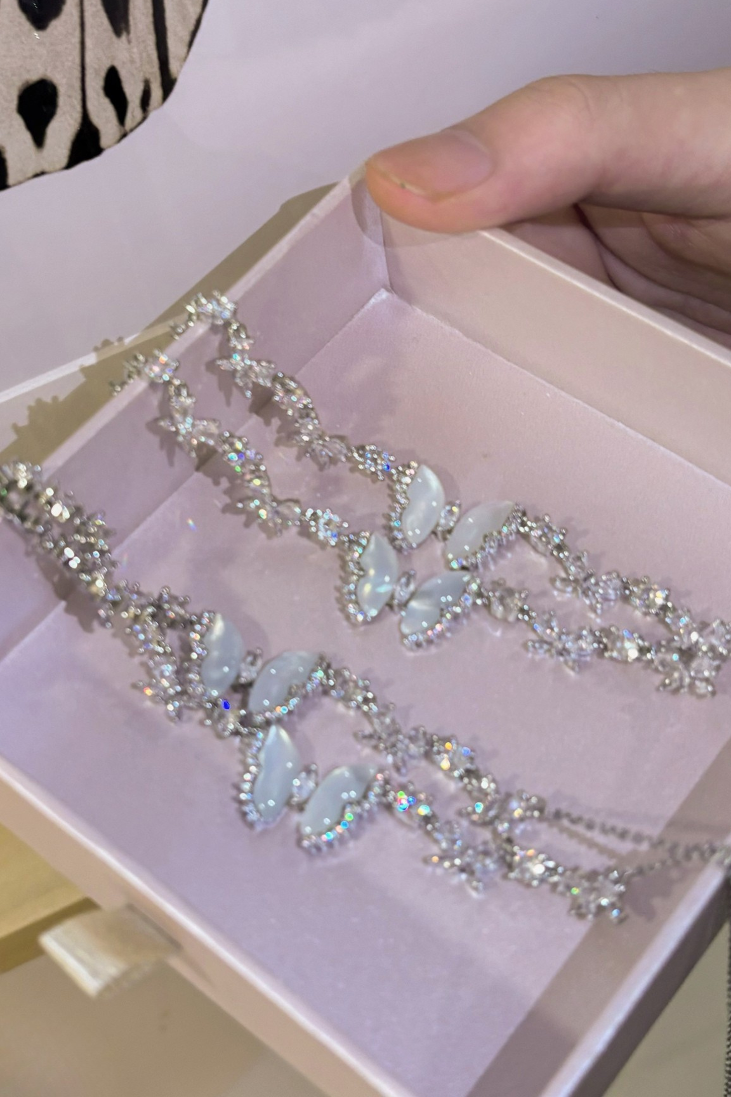 Moonlight Butterfly Short Necklace