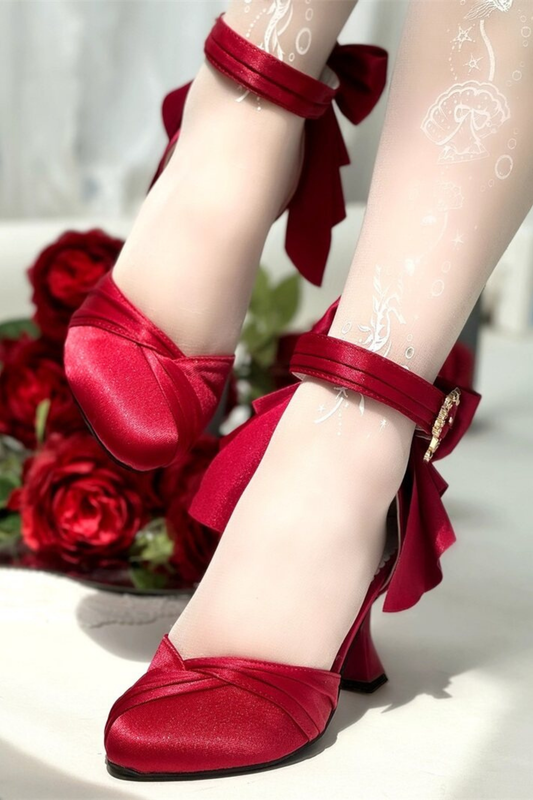 プリンセスリボンロリータシューズ