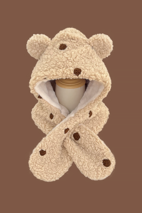 ベアファーハットマフラー