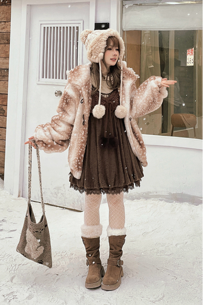 つぼみサスペンダードレス+トップス