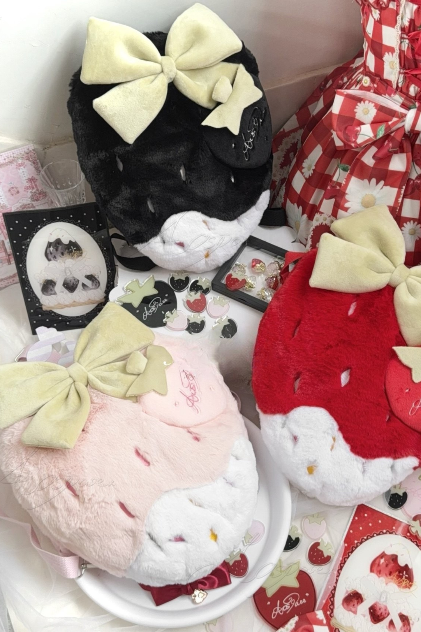 ストロベリークリームリュック